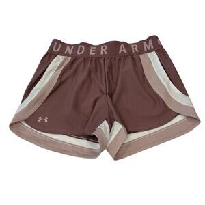 M3-15 UNDER ARMOUR Women's Loose HeatGear Shorts Pink Small